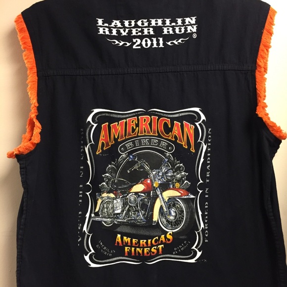 Biker's Edge Other - 🎤Biker's Edge Black Motorcycle Vest Flame Harley